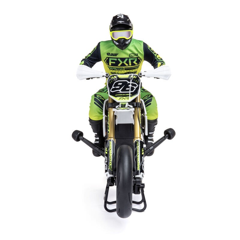 Losi 1/4 Promoto-SM FXR Supermoto Motorcycle RTR (Pil + Şarj Aleti Dahil)