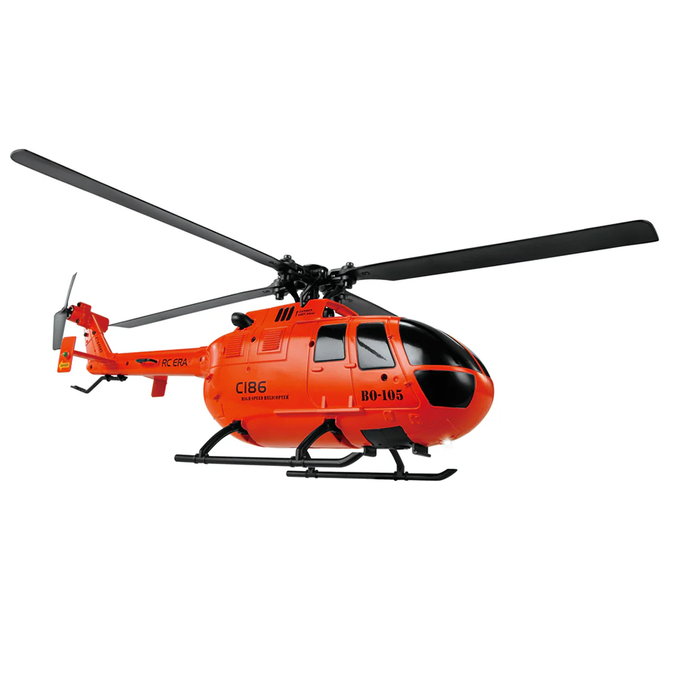 RC ERA C186 Pro BO105 Gyro Stabilized RC Helicopter - RTF