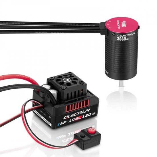 Hobbywing Quicrun 10BL120ESC G2 Combo With 3660SL 3700Kv G2 Motor