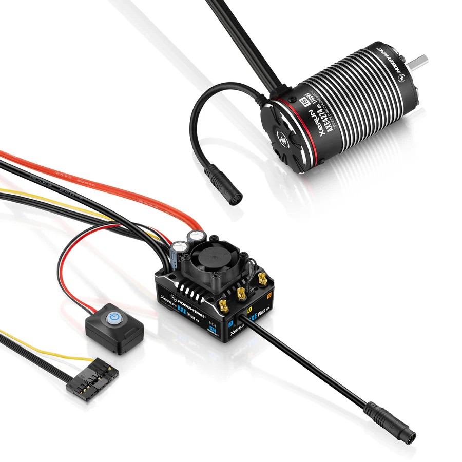 Hobbywing XERUN AXE R3 COMBO for 1/8-1/6 Crawlers R3 ESC + 1700kv Motor Combo