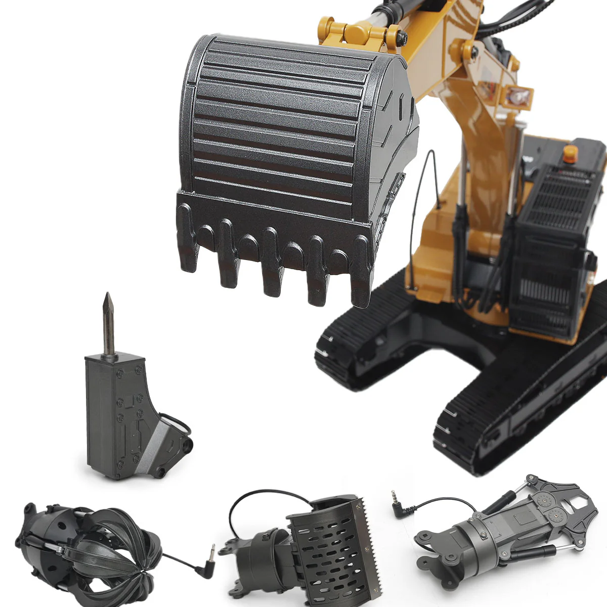 HUINA 1580 V5 RC Ekskavatör | 1/14 Ölçek |