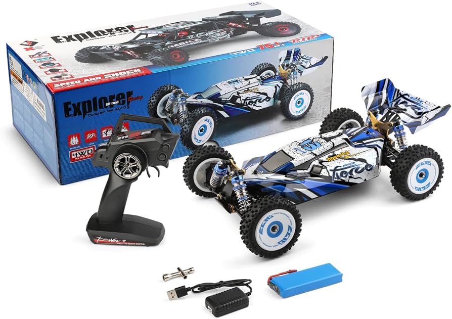 Wltoys 124017 4WD 1/12 Fırçasız RC Buggy Araba RTR Cyphobi.com
