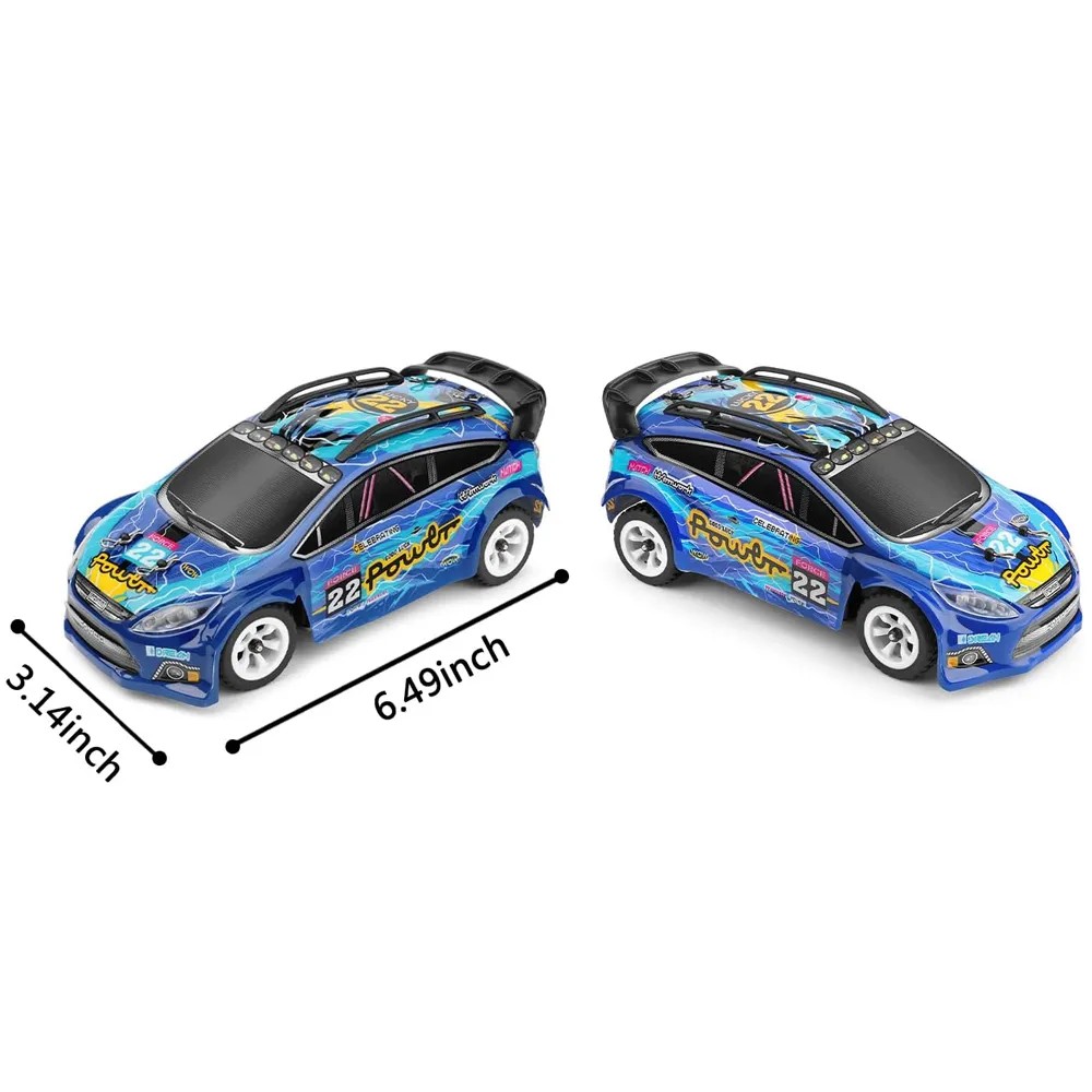 WLtoys 284010 Ford Fiesta 4WD 1/28 Micro Rc 