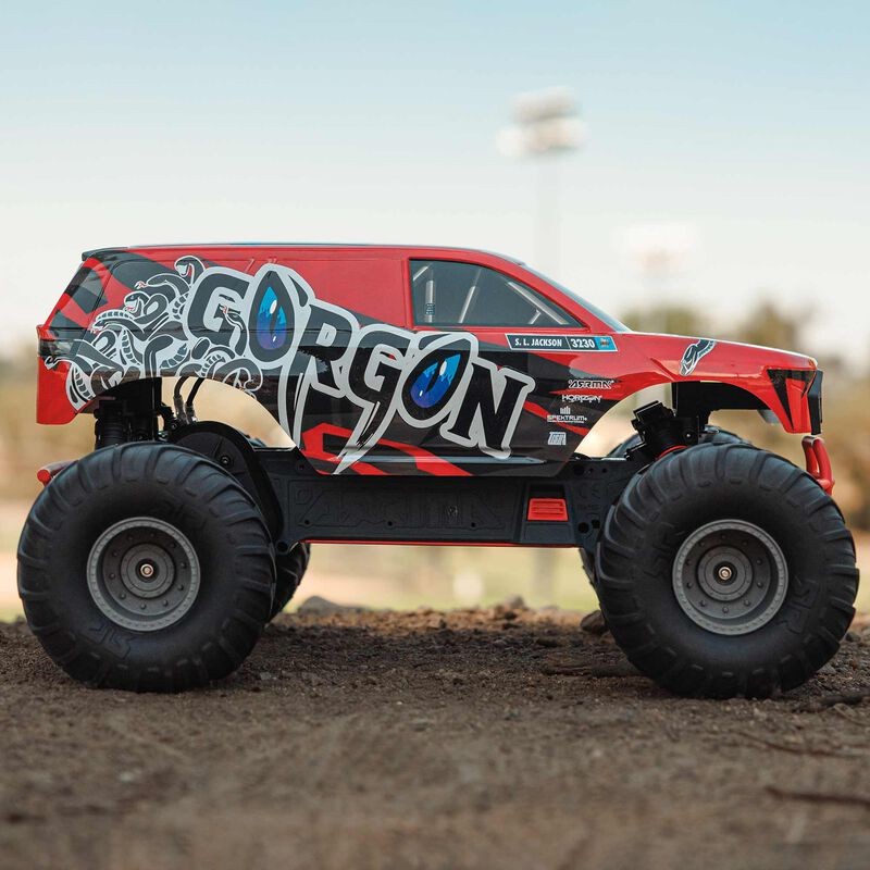 ARRMA 1/10 GORGON 2WD RTR Brushed Monster Truck (Pil + Şarj Aleti Dahil)