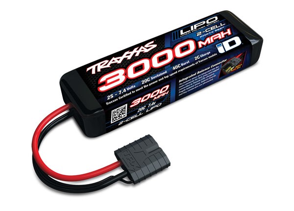 Traxxas 3000mah 7.4v 2-Cell LiPo Battery