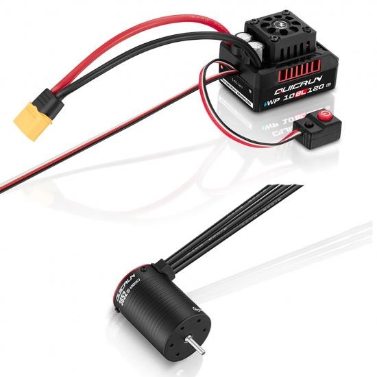 Hobbywing Quicrun 10BL120ESC G2 Combo With 3652SL 5400Kv G2 Motor