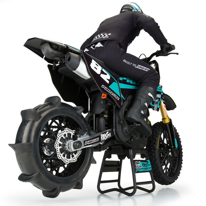 Proline 1/4 Roost MX Sand/Snow Paddle Rear Tire MTD Black (1): PROMOTO-MX