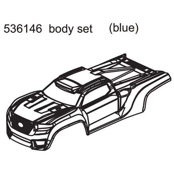 FSR Sniper Kep / Body  (MAVİ) FS-536146 