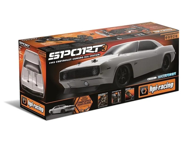 HPI Racing 1/10 Sport 3 1969 Chevrolet Camaro Z28