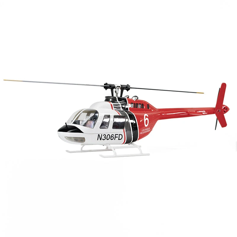 Flywing Bell-206 ACE 6CH GPS RC Helikopter | Gerçekçi Ölçekli 470L