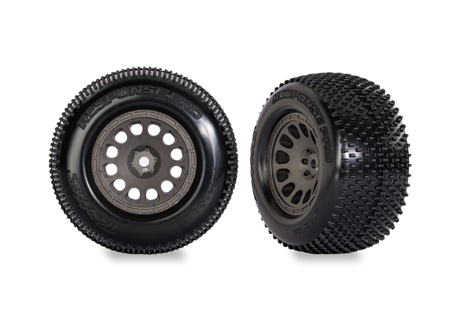 Gray Mini XRT Wheels w/ Response Pro Tires (2)
