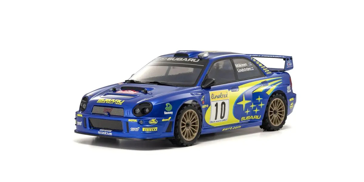 Kyosho FAZER Mk2 FZ02-R Series readyset SUBARU IMPREZA WRC 2002