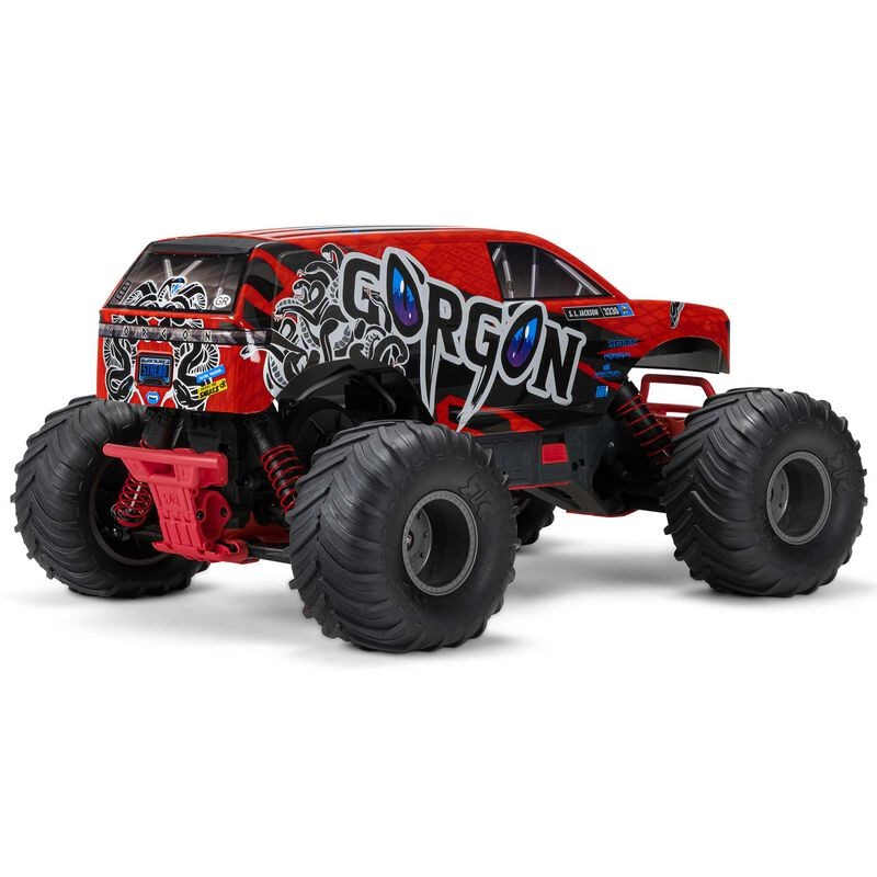 ARRMA 1/10 GORGON 2WD RTR Brushed Monster Truck (Pil + Şarj Aleti Dahil)