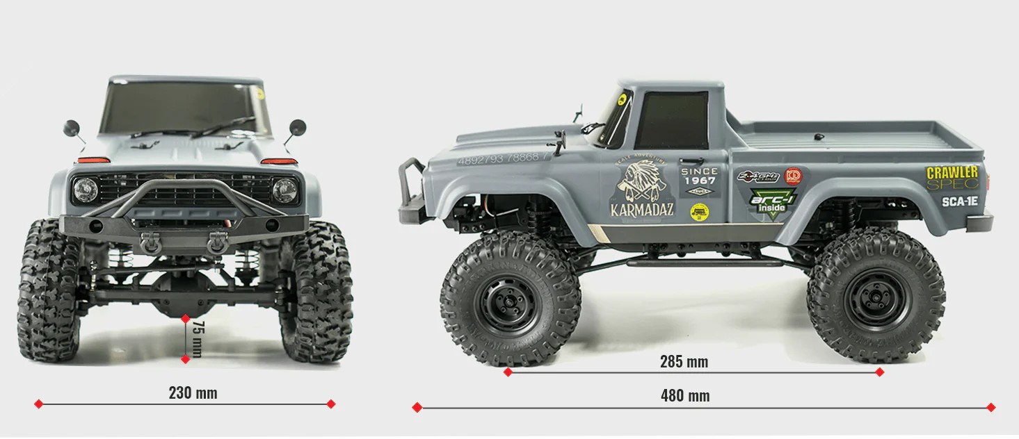 Carisma SCA-1E Coyote 2.1 1/10th 4WD RTR