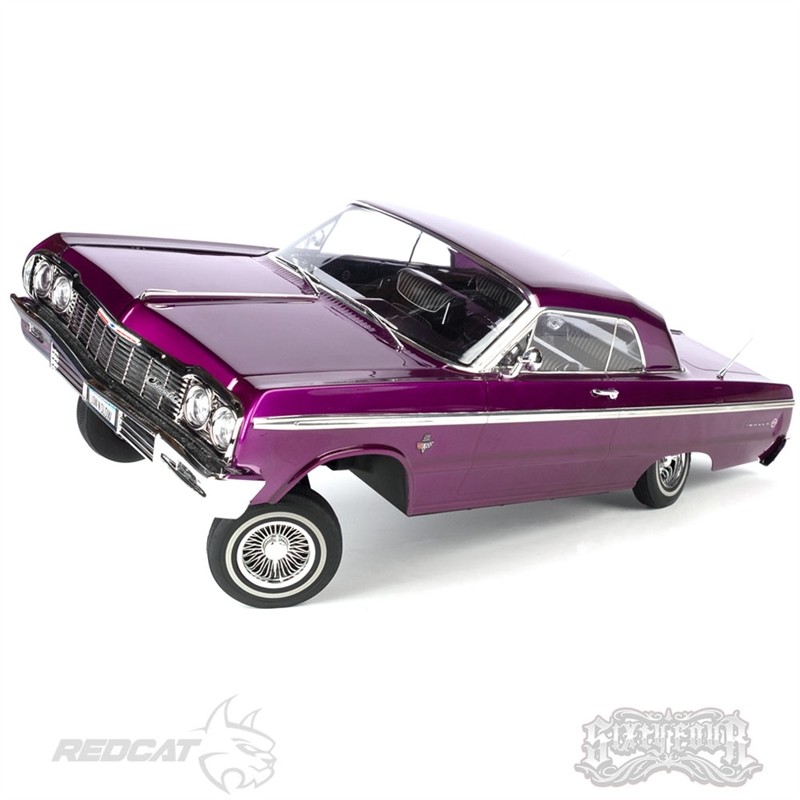 Redcat SixtyFour RTR - Fully Functional Hopping Lowrider - Kandy n Chrome Edition - Purple