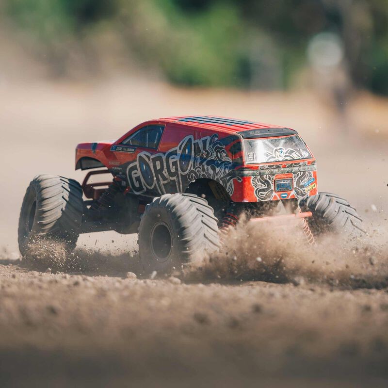 ARRMA 1/10 GORGON 2WD RTR Brushed Monster Truck (Pil + Şarj Aleti Dahil)