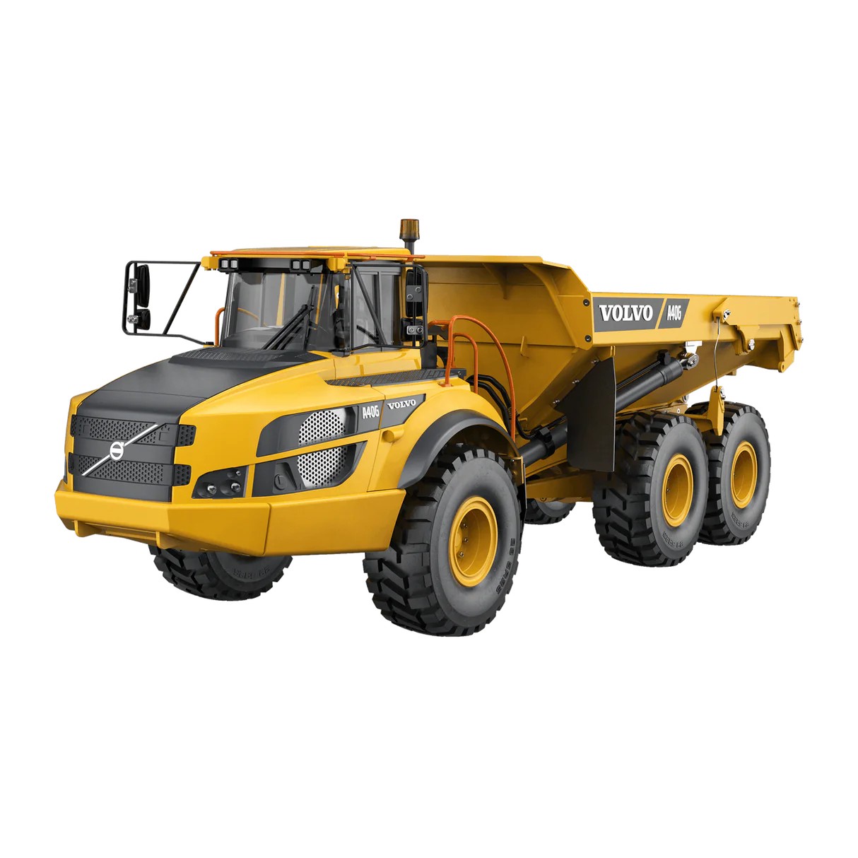 1/16 Volvo A40G RC Kaya Kamyonu - Hidrolikli