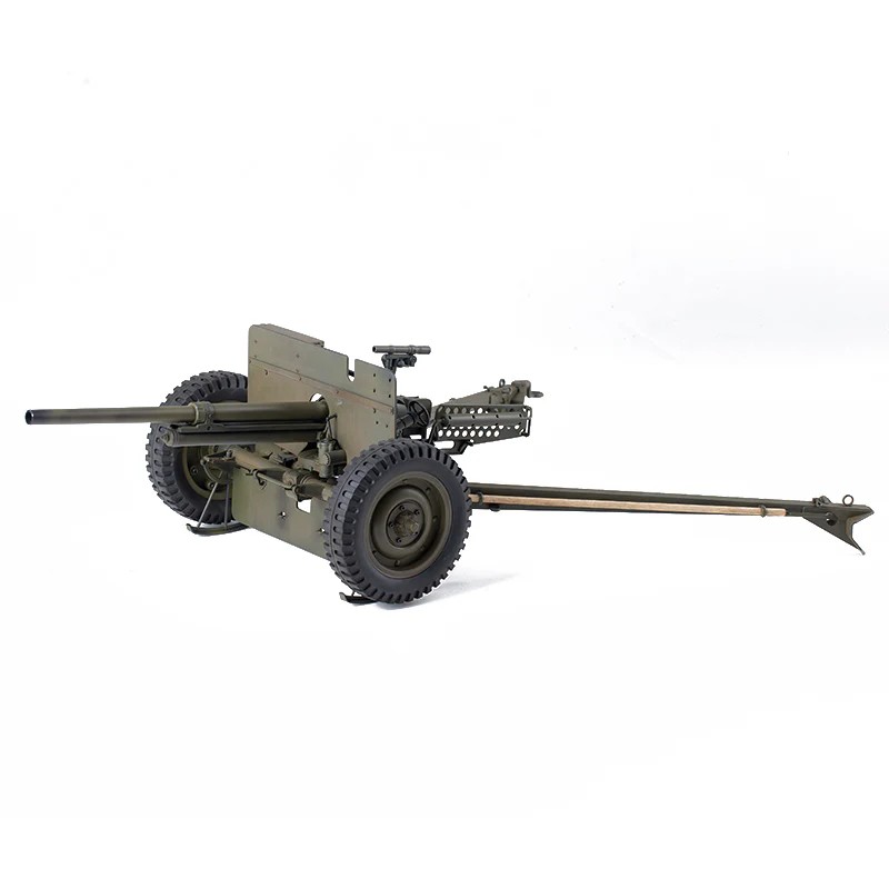 Roc Hobby 1/6 Scaler Anti-tank Gun + Metal Trailer Hook