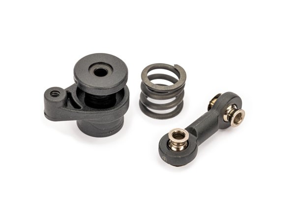  Servo saver/ servo saver spring/ servo horn, steering TRX10745