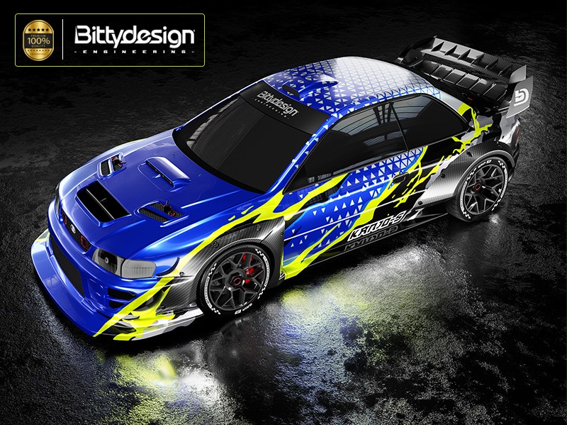 KANJO-S 1/7 ARRMA Infraction/Felony Pre-Painted & Pre-Cut body