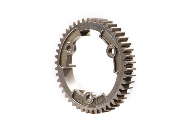 Spur Gear, 46-Tooth Steel (Wide-Face, 1.0 Metric Pitch) - TRX6447R