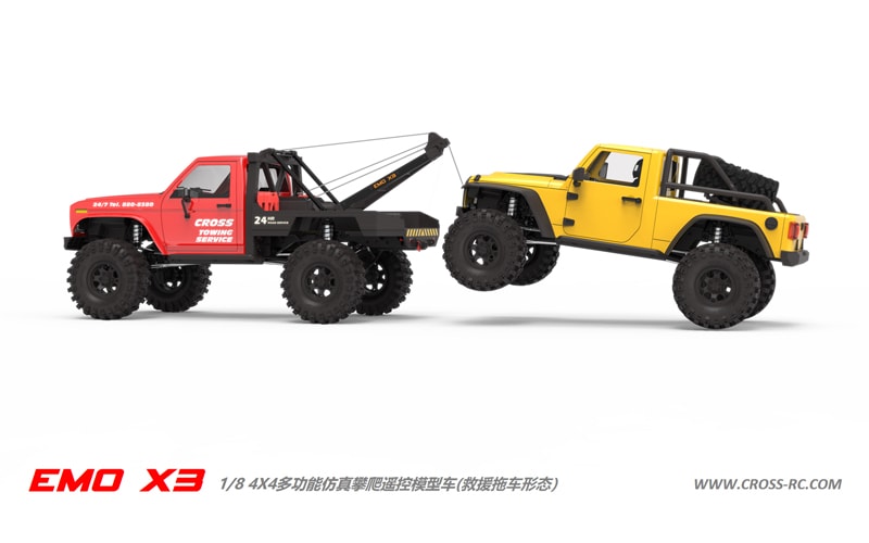 Cross Rc EMO X3 RTR 1/8 Brushless Recovery Vehicle