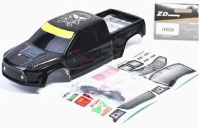 MT-16 Black body shell PVC+ magic sticker 16030