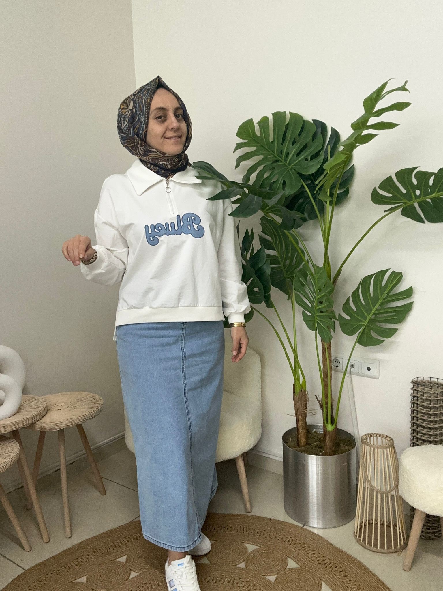 Kot Etekli Sweat Takım