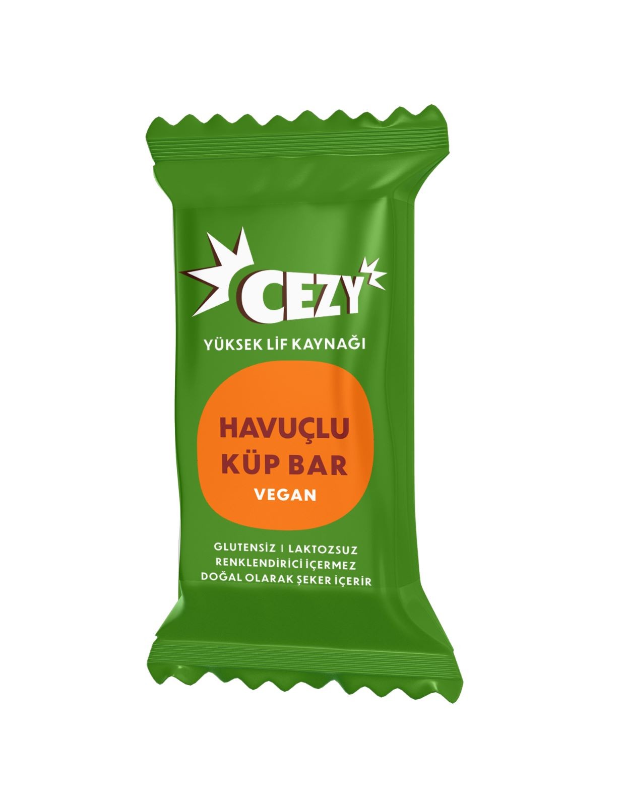 CEZY Havuçlu Küp Bar Vegan 30g x 12 adet