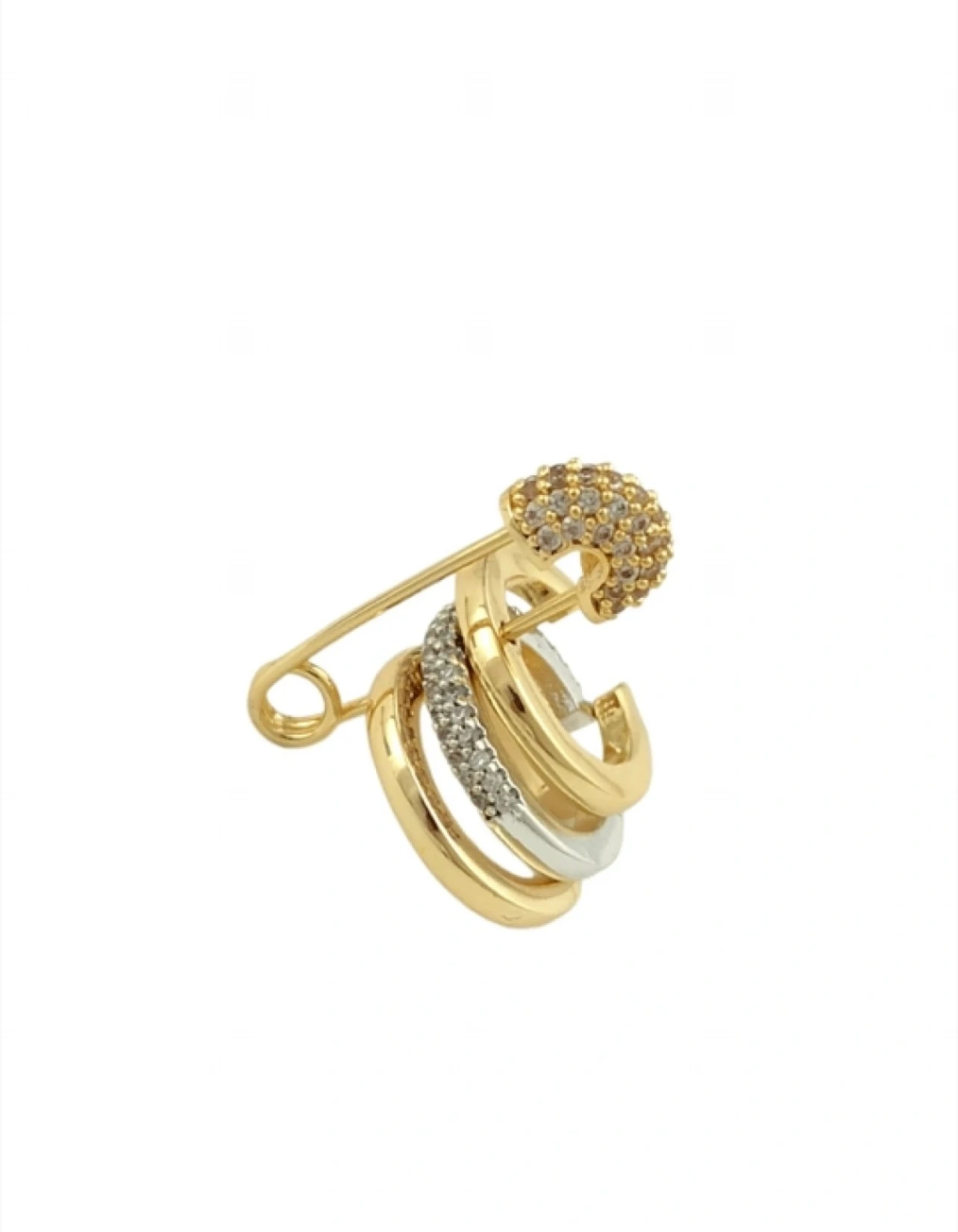 Çengel Zirkon Earcuff