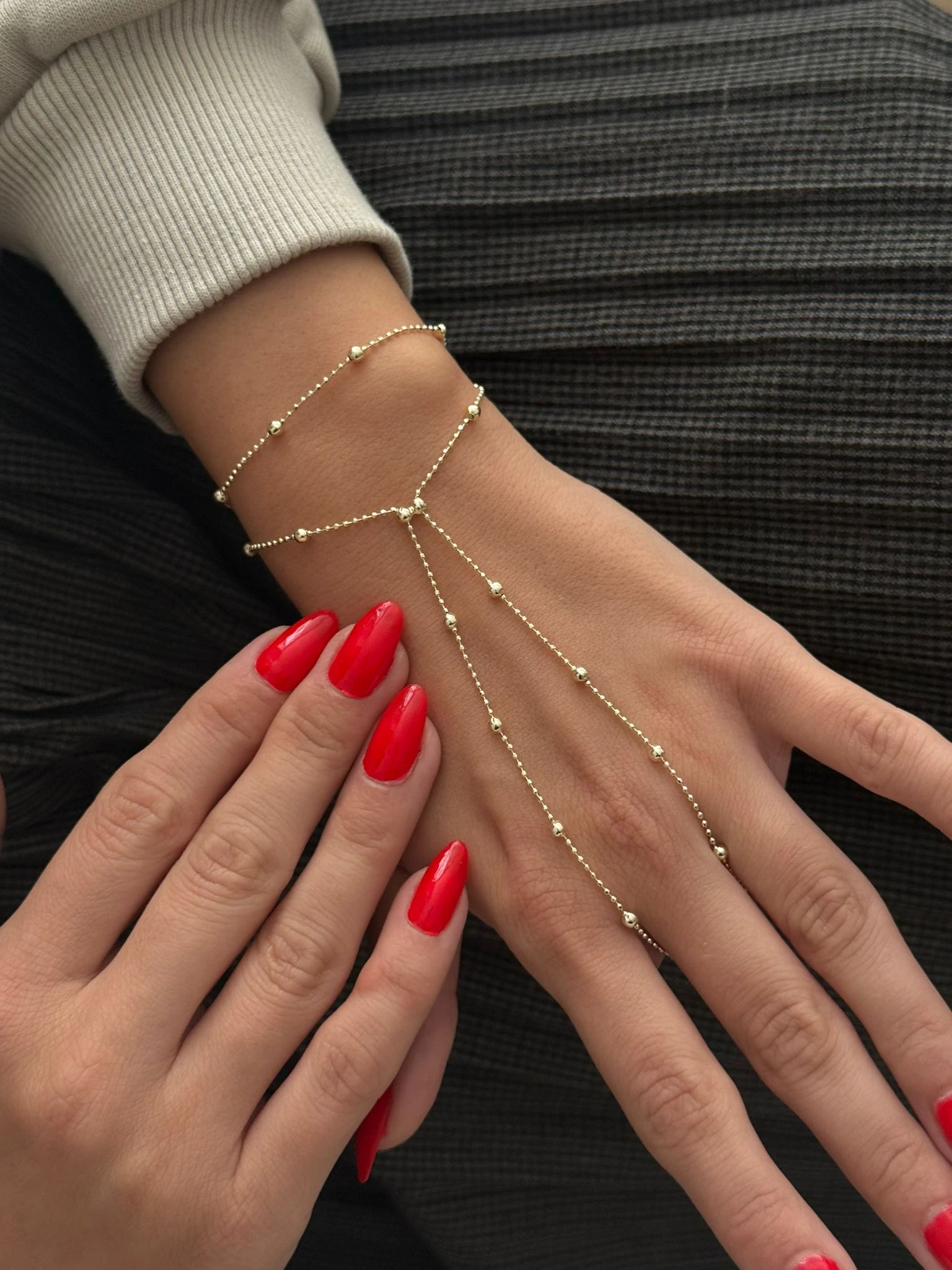 Gold Zincirli Dorika Şahmeran