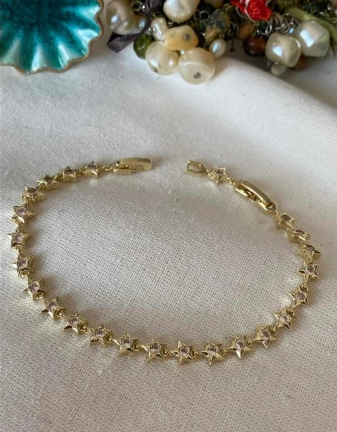 Özel Seri Taşlı Yıldızlar Bileklik