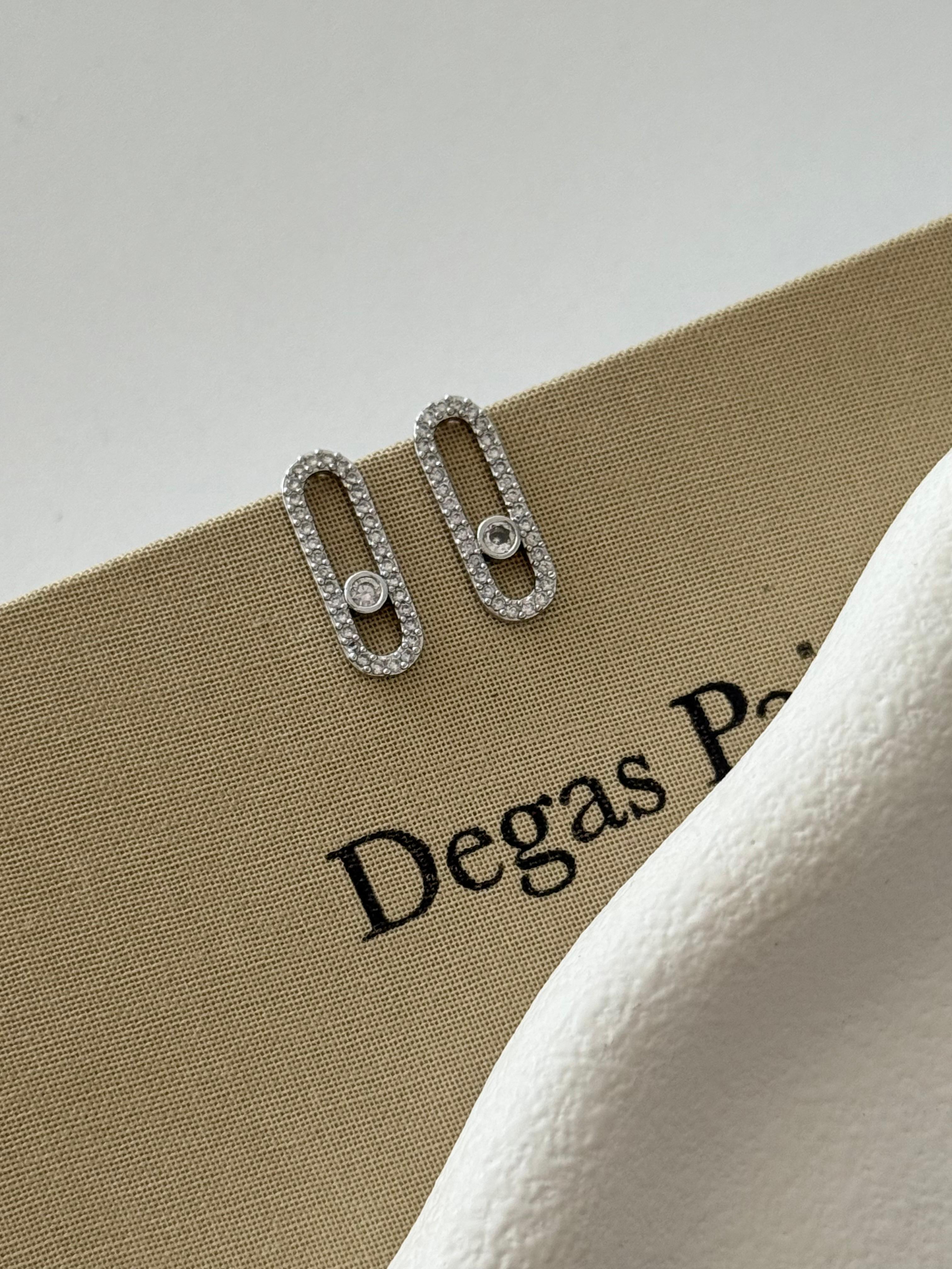 Özel Seri Zirkon Taş Detaylı Messika Model Küpe