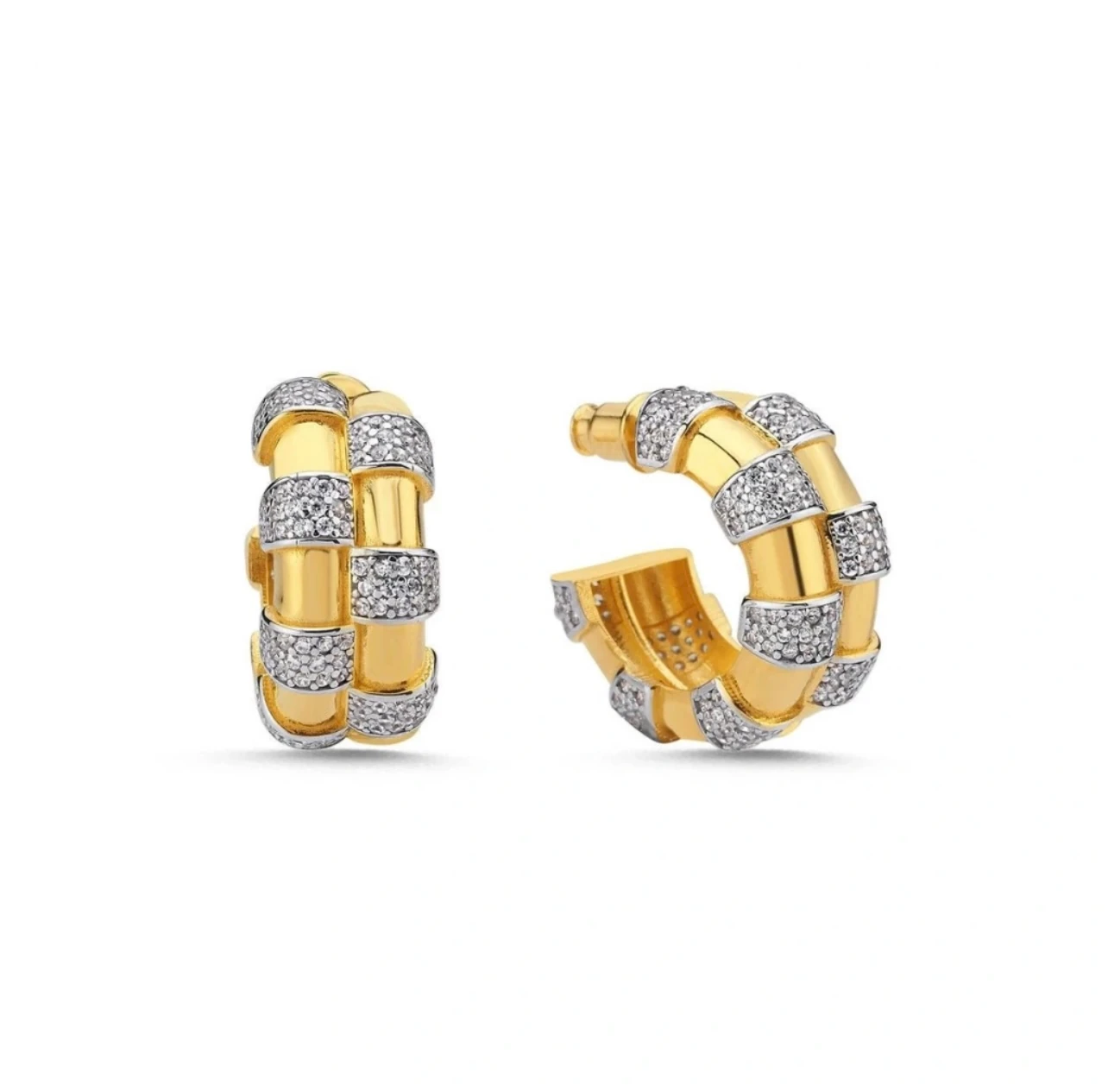 Vip 14K Taşları Zirkon Chrus Küpe