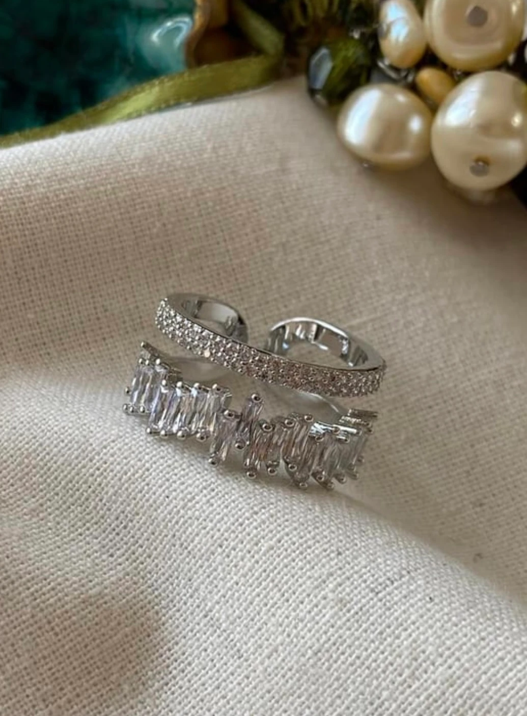 Çift Sıra Ritim Yüzük