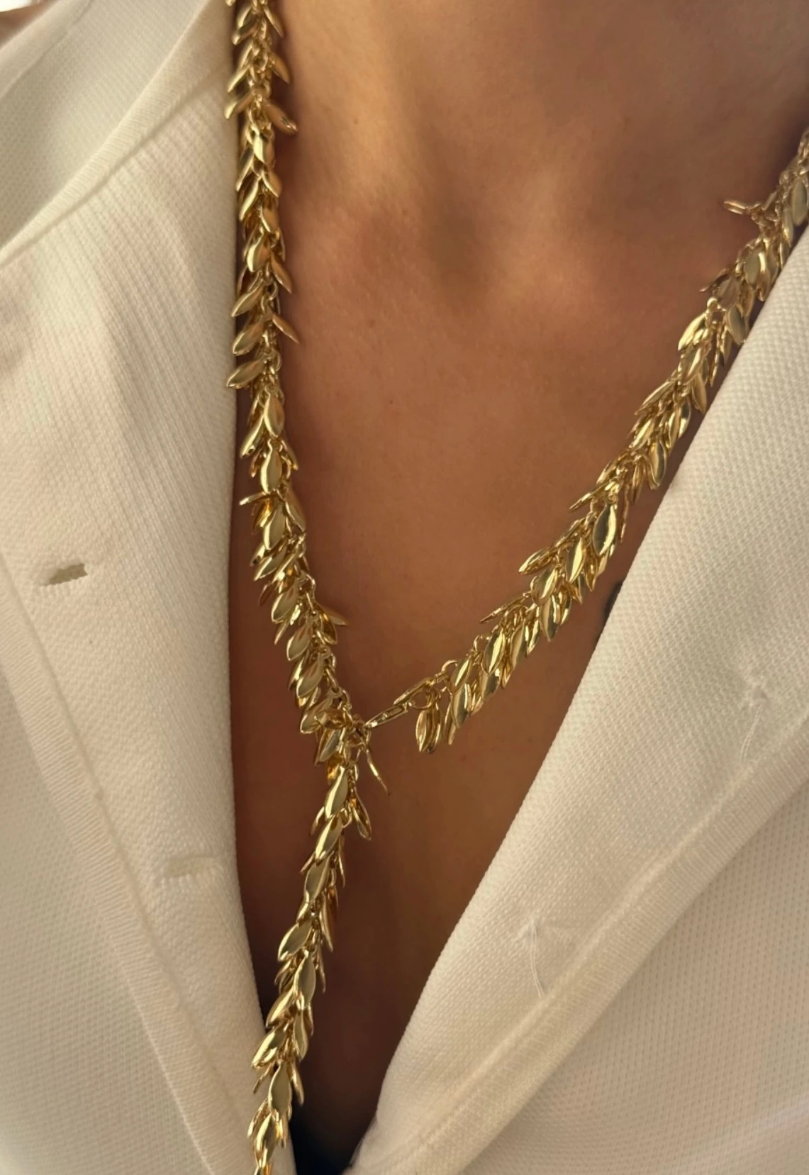 Gold Şarkıç Y Kolye