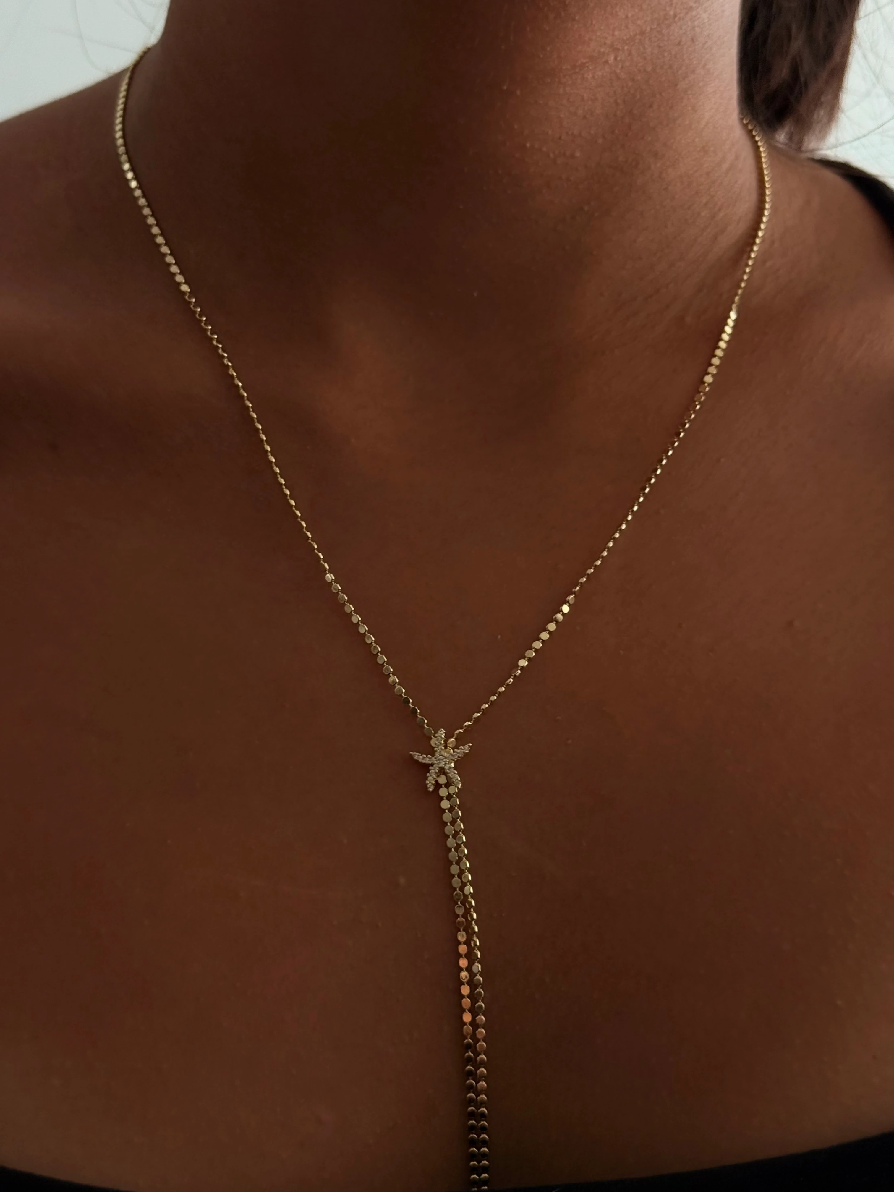 Yıldız Zarif Dekolte Y Kolye