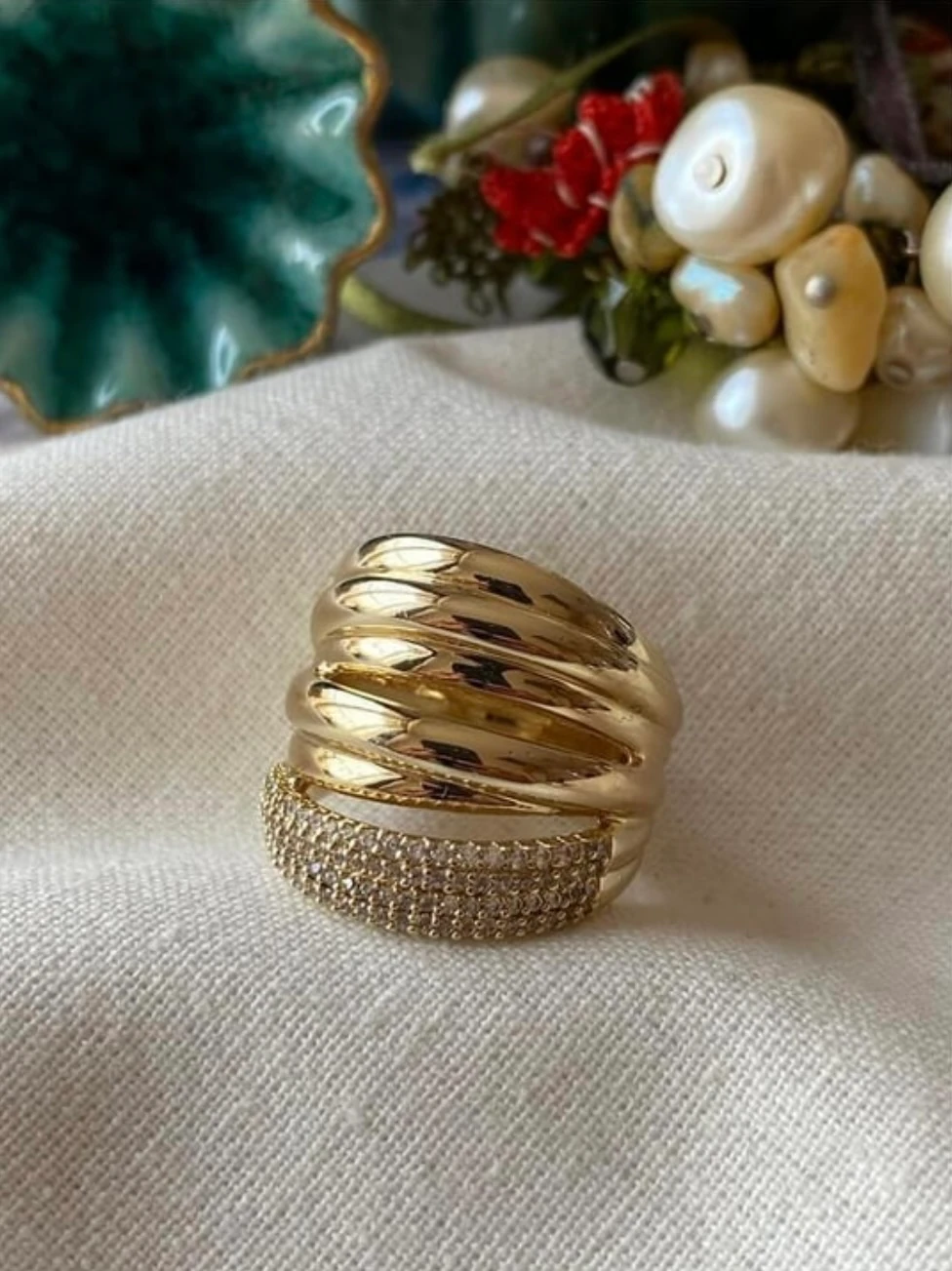 Vip 14K Nicole Yüzük