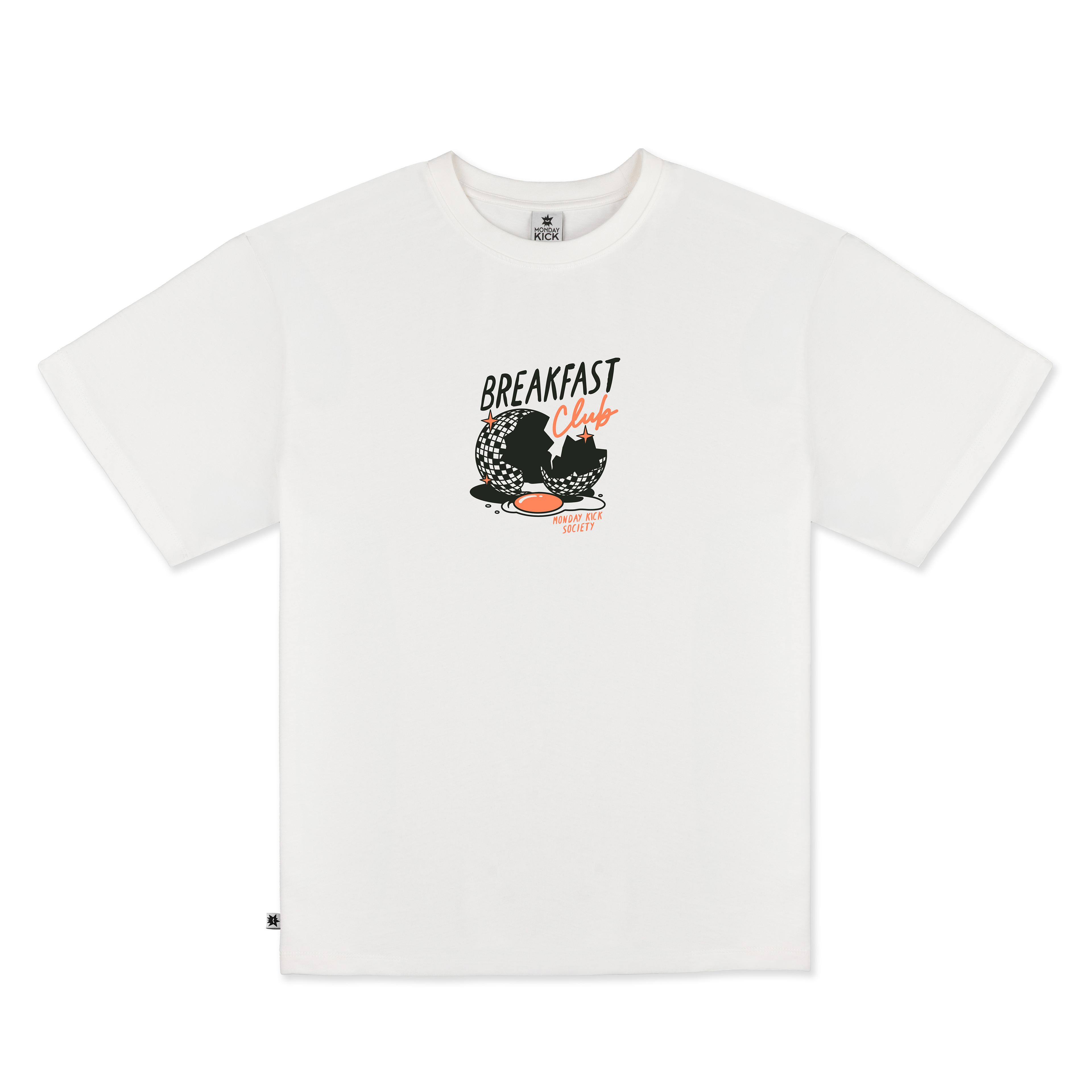 BREAKFAST CLUB - UNISEX TASARIM T-SHIRT - OVERSIZED