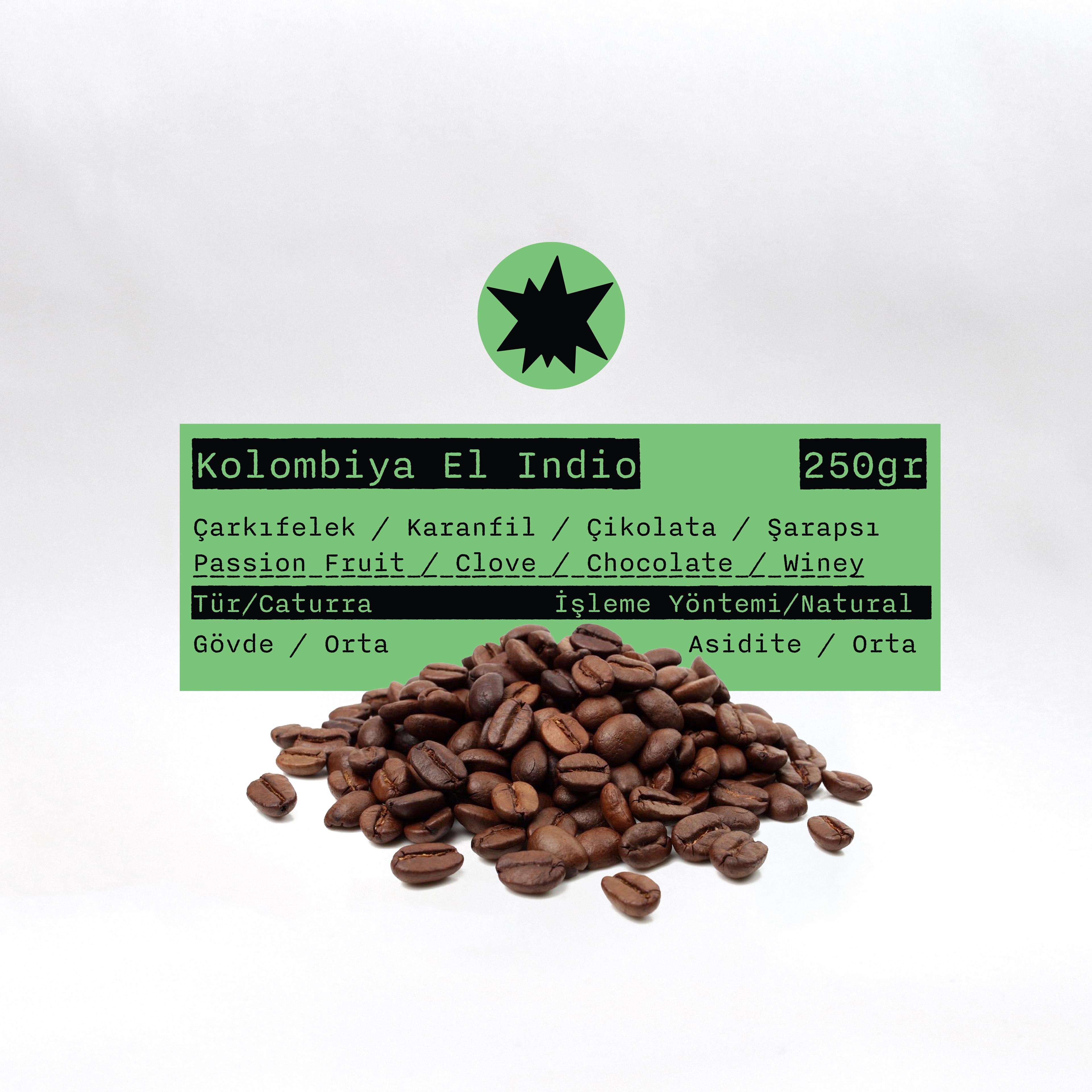 COFFEE COLOMBIA EL INDIO ** LIMITED ** - BEANS