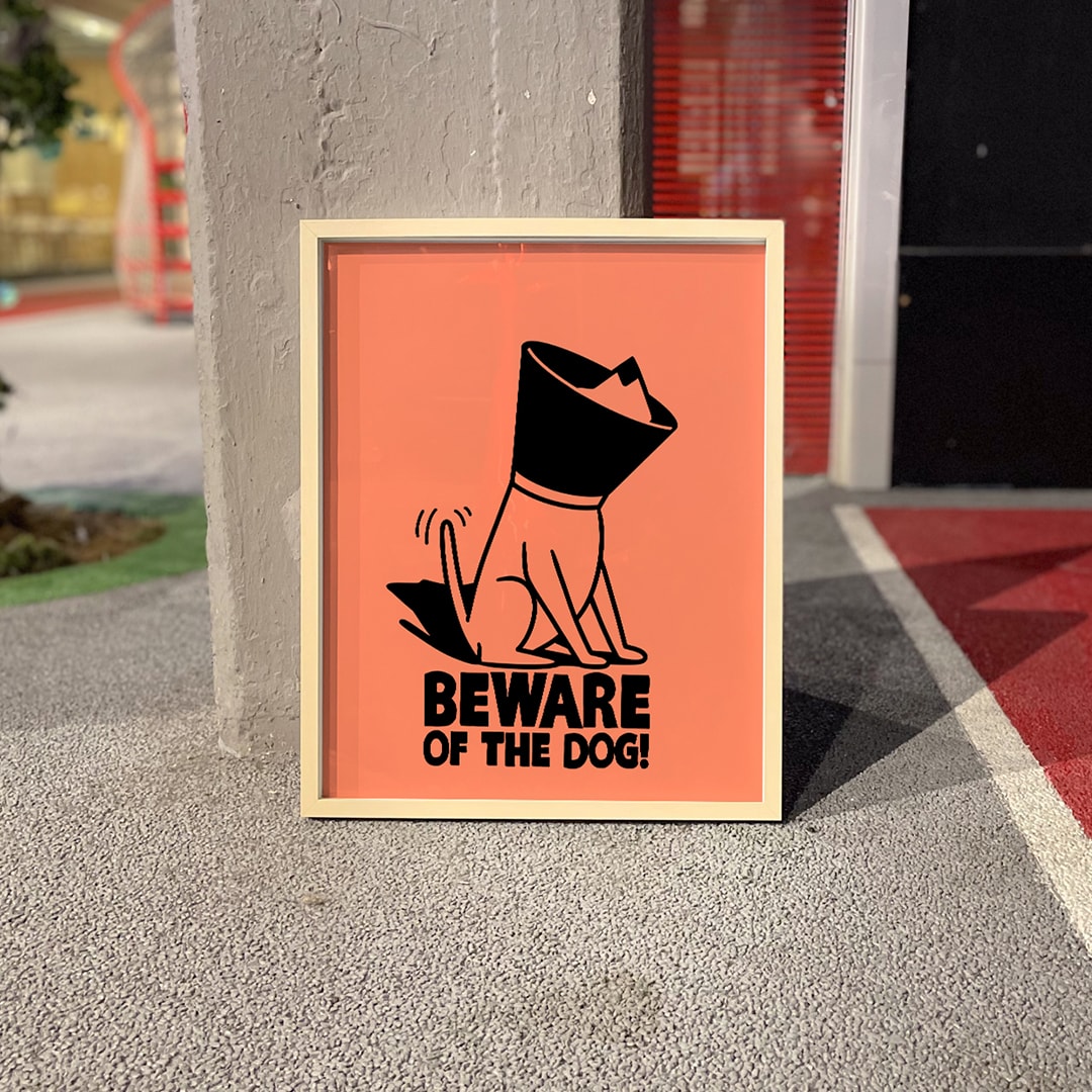 DOG POSTER - 40x50 PREMIUM PAPER