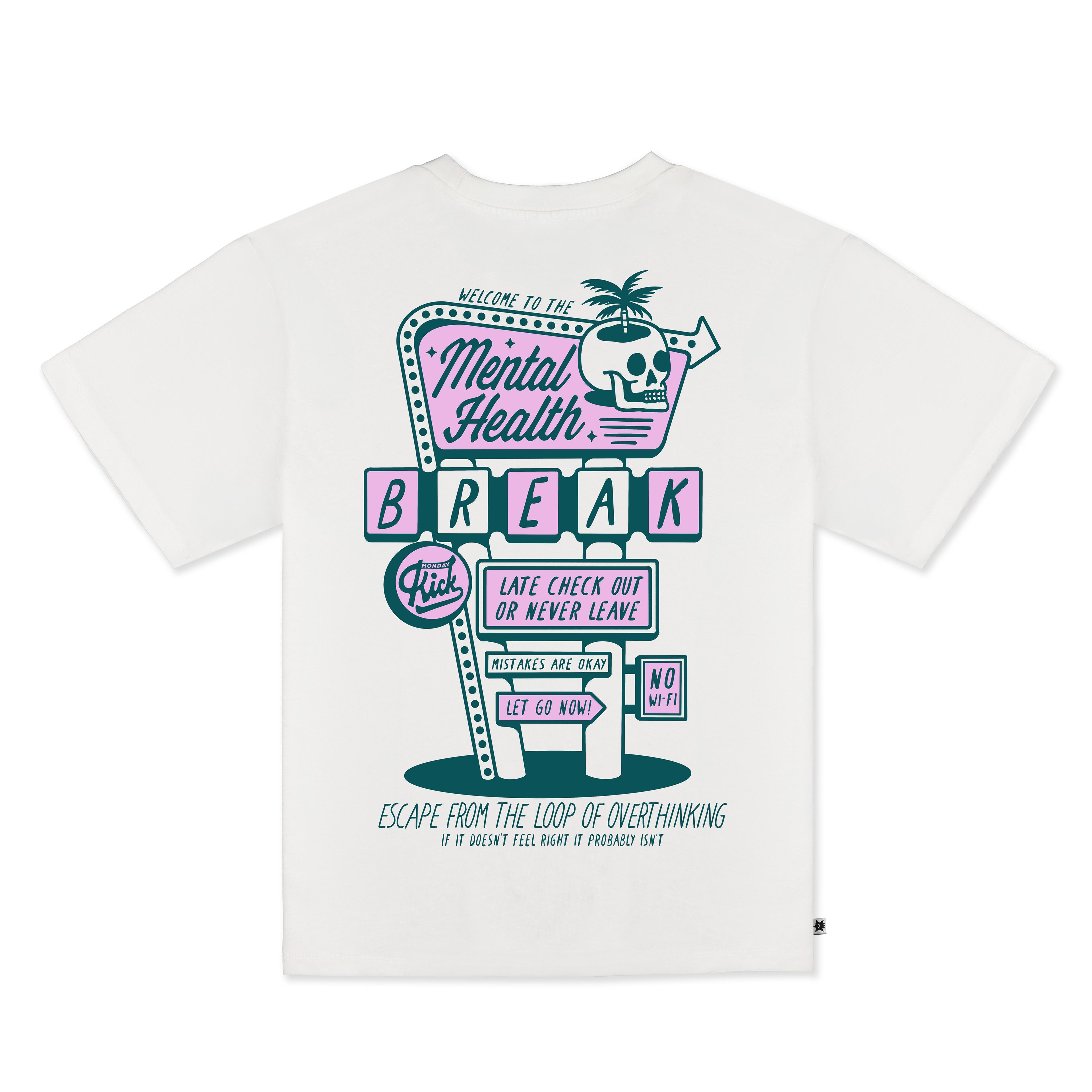 MENTAL HEALT - UNISEX TASARIM T-SHIRT - OVERSIZED