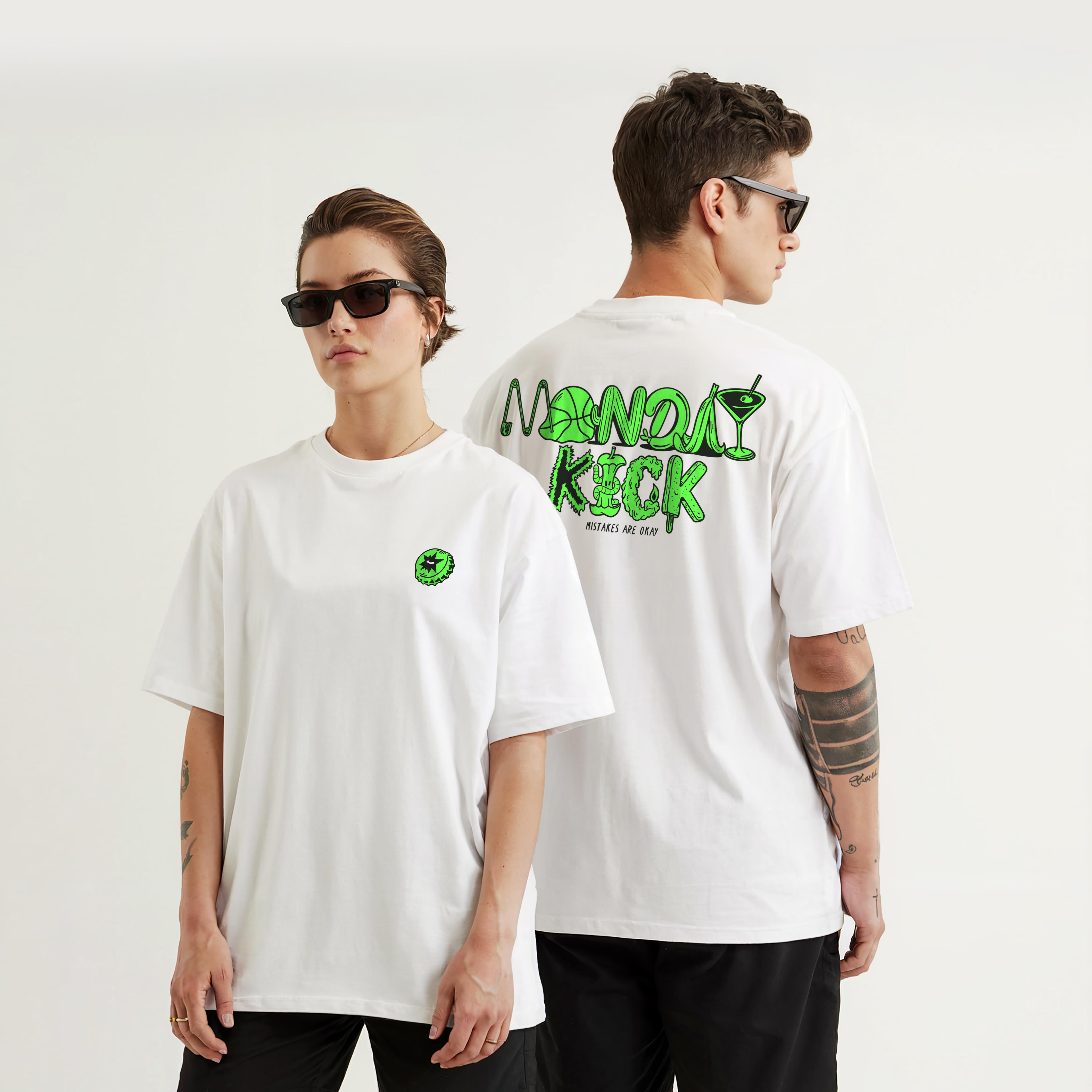MISTAKES ARE OK - UNISEX TASARIM T-SHIRT - OVERSIZED