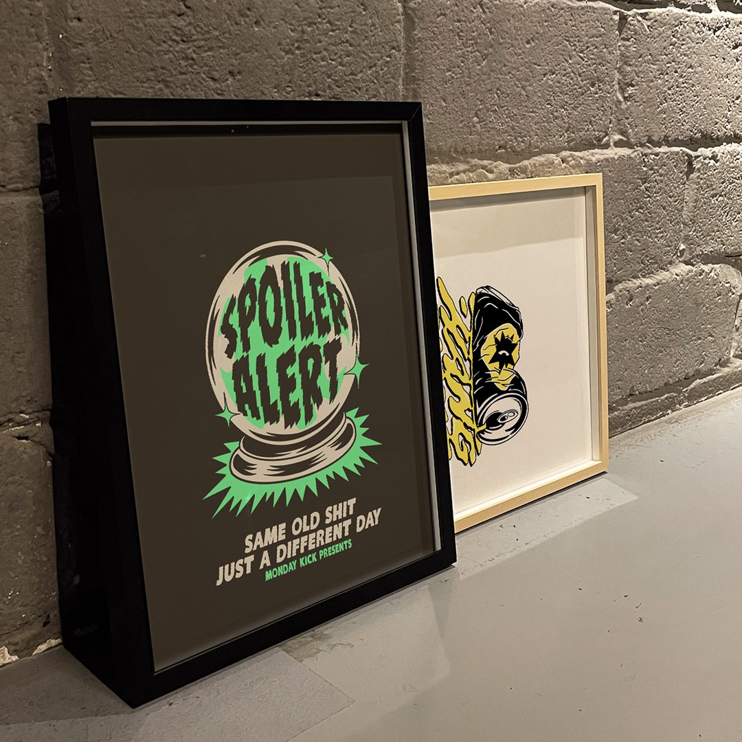 SPOILER ALERT POSTER - 40x50 PREMIUM PAPER