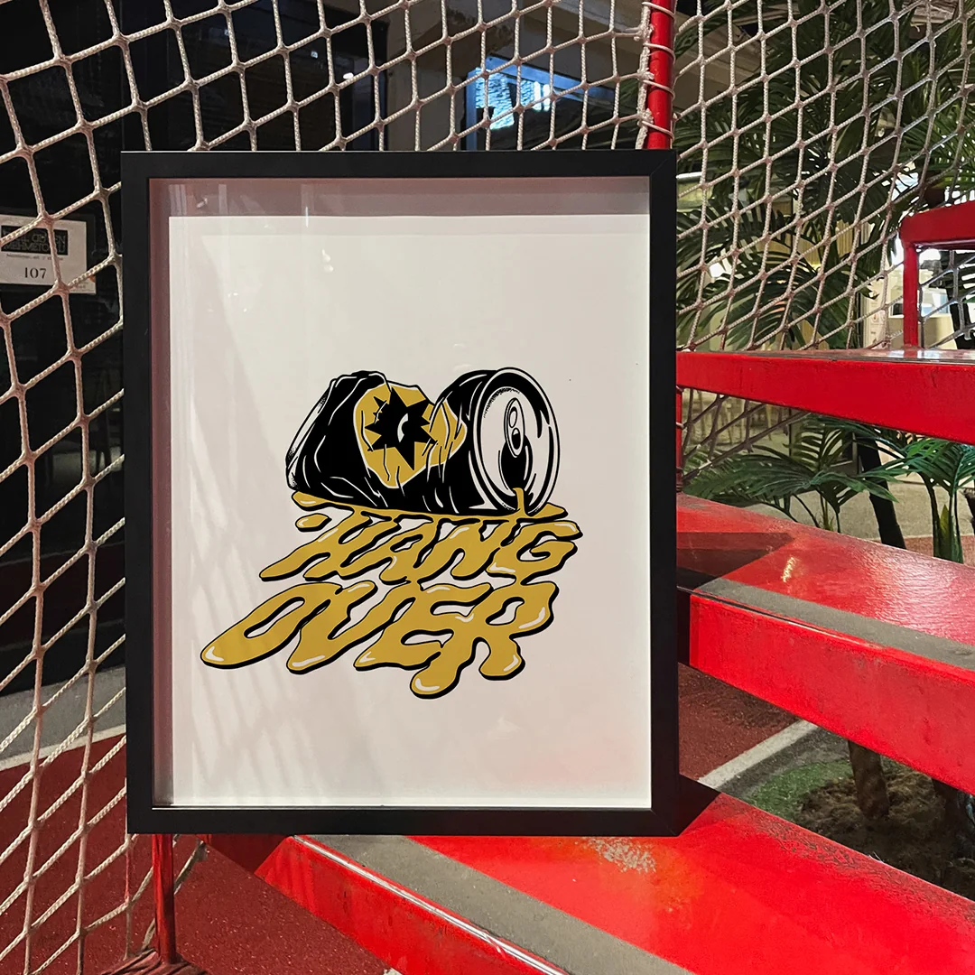 HANG OVER POSTER - 40x50 PREMIUM PAPER
