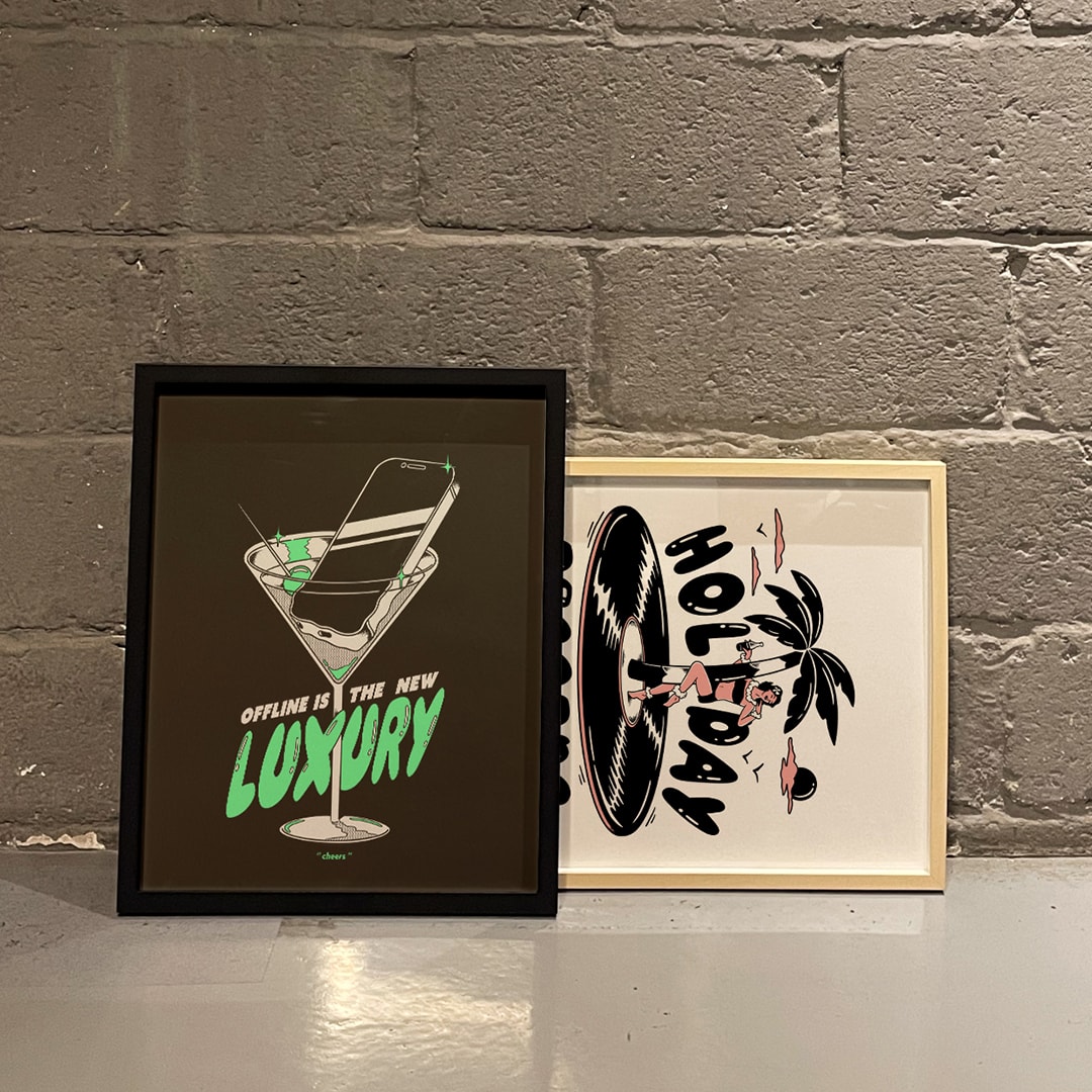 OFFLINE POSTER - 40x50 PREMIUM PAPER