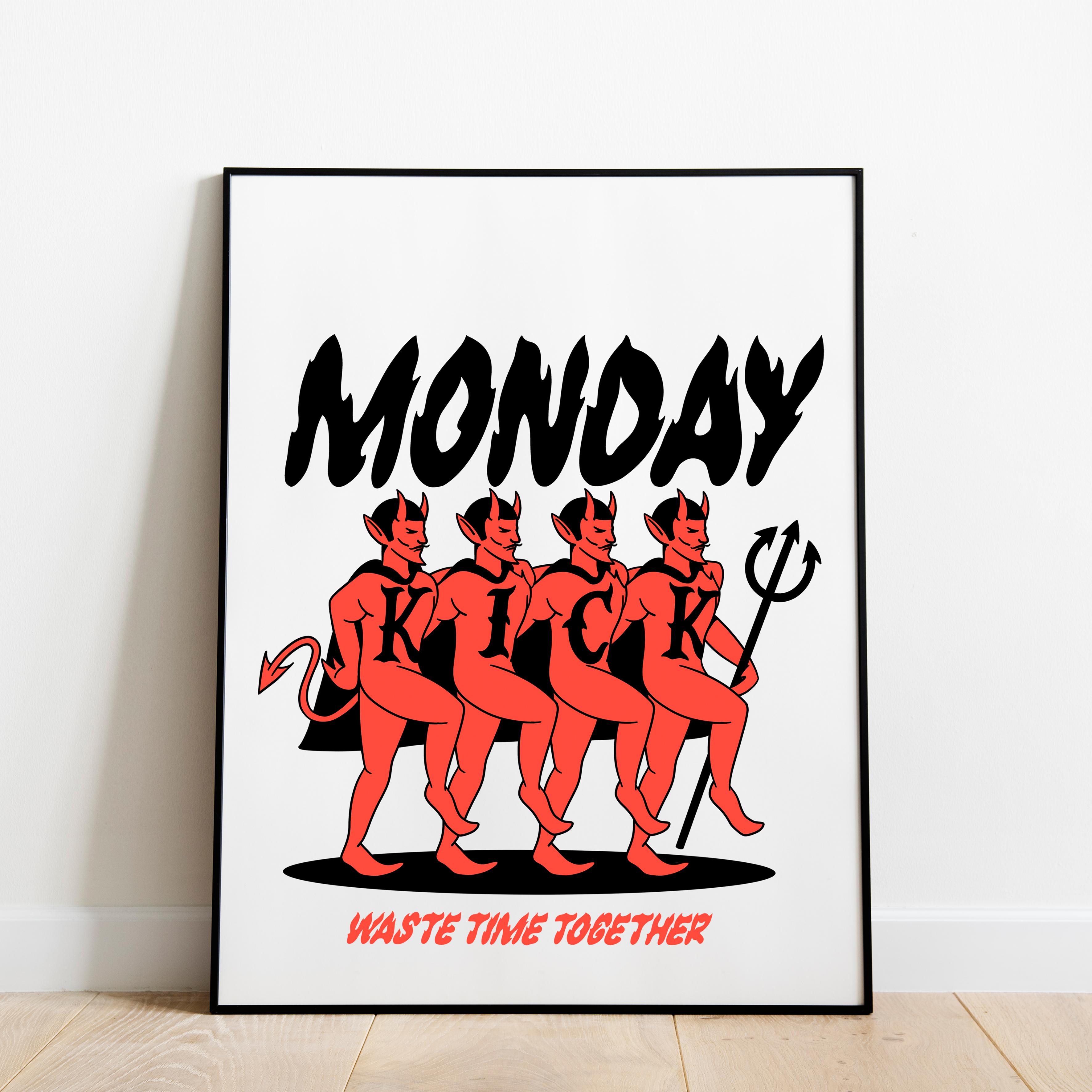 DEVILS POSTER - 40x50 PREMIUM PAPER