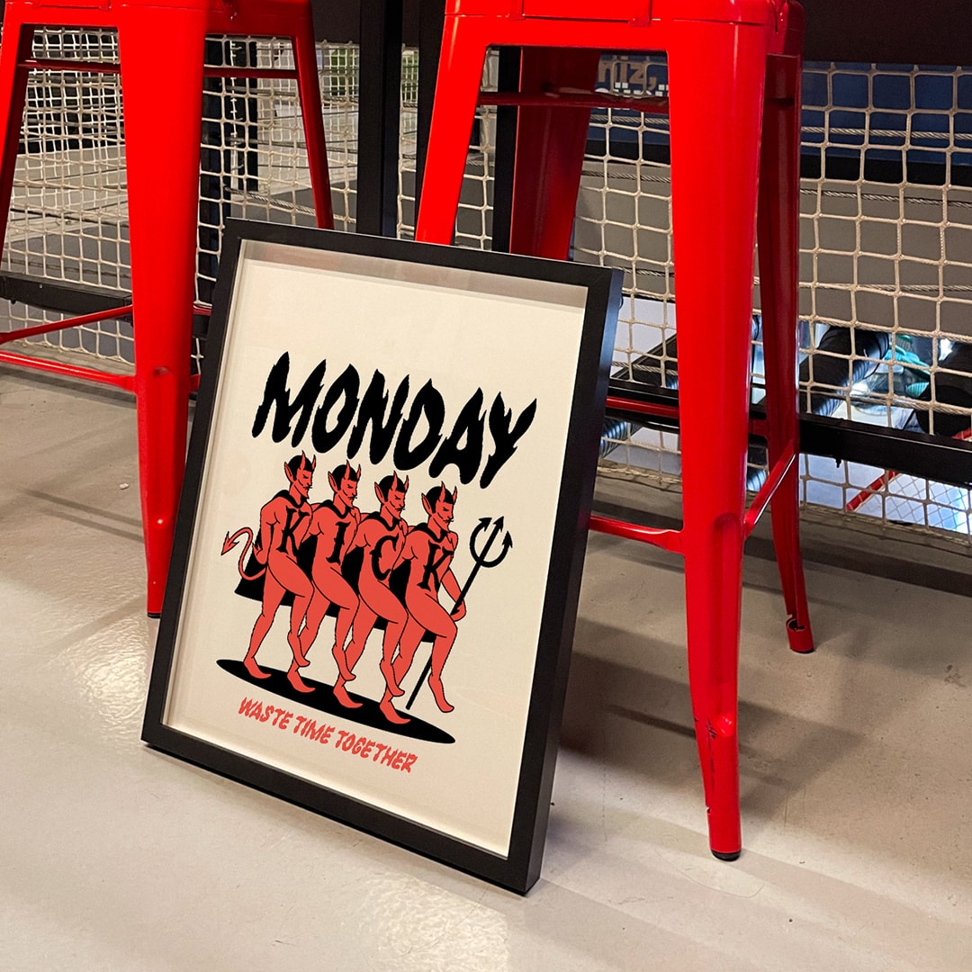 DEVILS POSTER - 40x50 PREMIUM PAPER