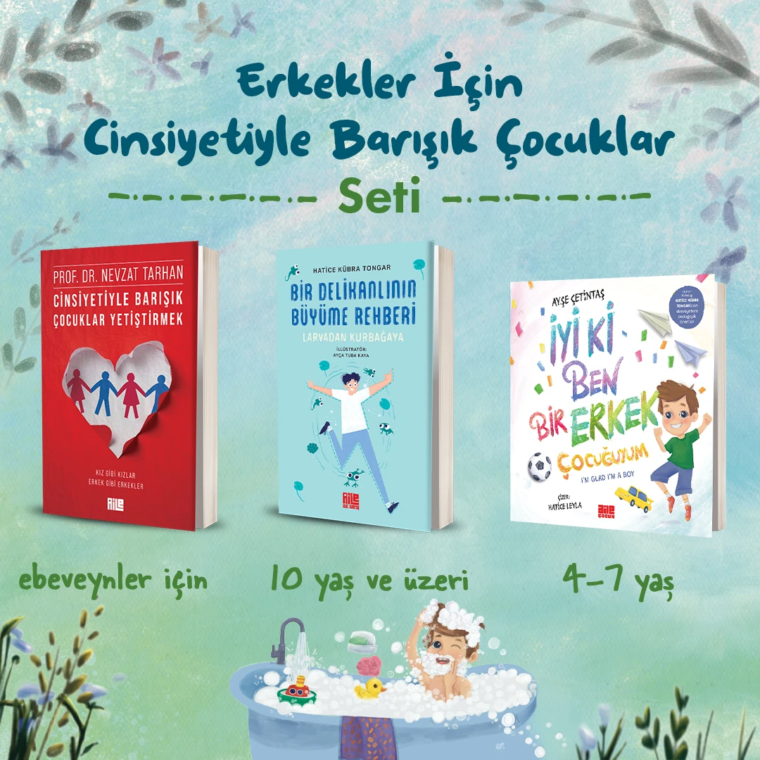 Erkekler İçin Cinsiyetiyle Barışık Çocuklar Seti