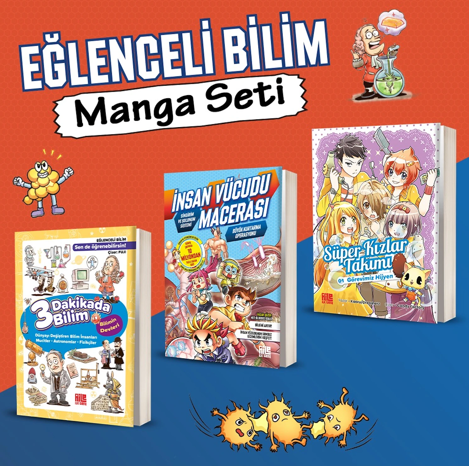 Bilim Eğlence Mangaları Seti